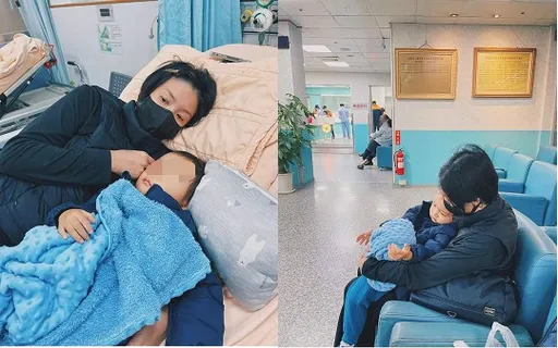 欧阳靖宣布离婚13天遇难关　儿子狂吐几小时平安夜紧急送医