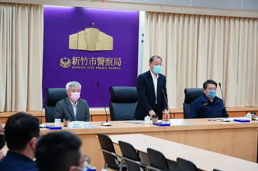 竹市掃黑專責隊成立 警政署長:阻卻暴力犯罪、落實警紀警辦