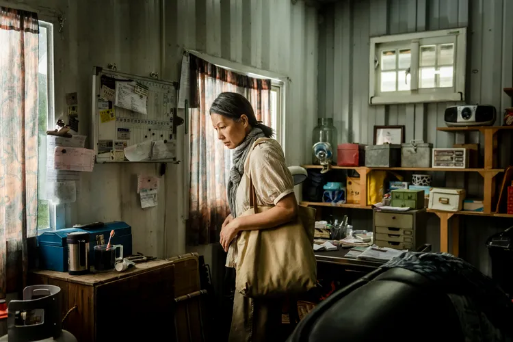 丁寧在《她和她的她》拍攝現場盡量不與人接觸。Netflix提供