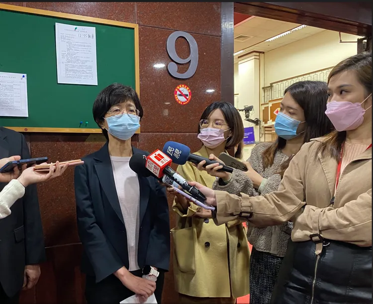 銀行局長莊琇媛。林巧雁攝