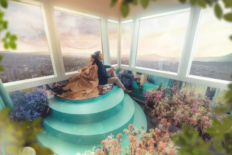 101F「世界最高祕境花園」。業者提供