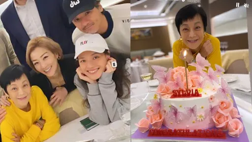 這照片含金量超高!鄭秀文慶祝張艾嘉奪影后 舒淇馮德倫加送閃光彈