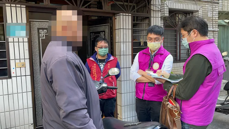 新北分署現場執行情形。行政執行署提供