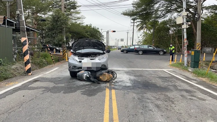 車禍現場。民眾提供