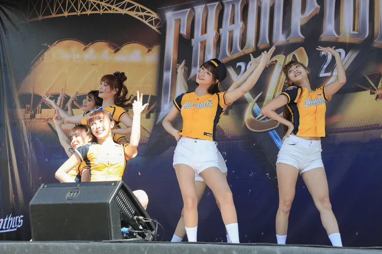 中信啦啦隊Passion sisters。資料照片