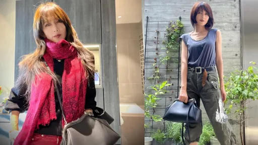 工藤靜香拎舊包踩壞靴 當歲末時髦精竟受「他」影響