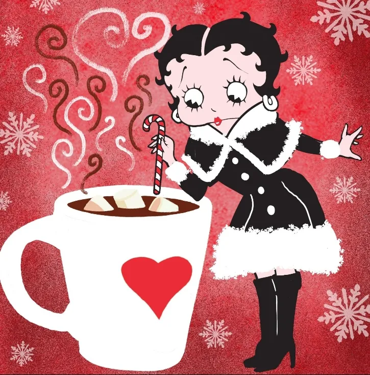 貝蒂娃娃特色有大眼和濃密又長的睫毛。翻攝bettyboop IG