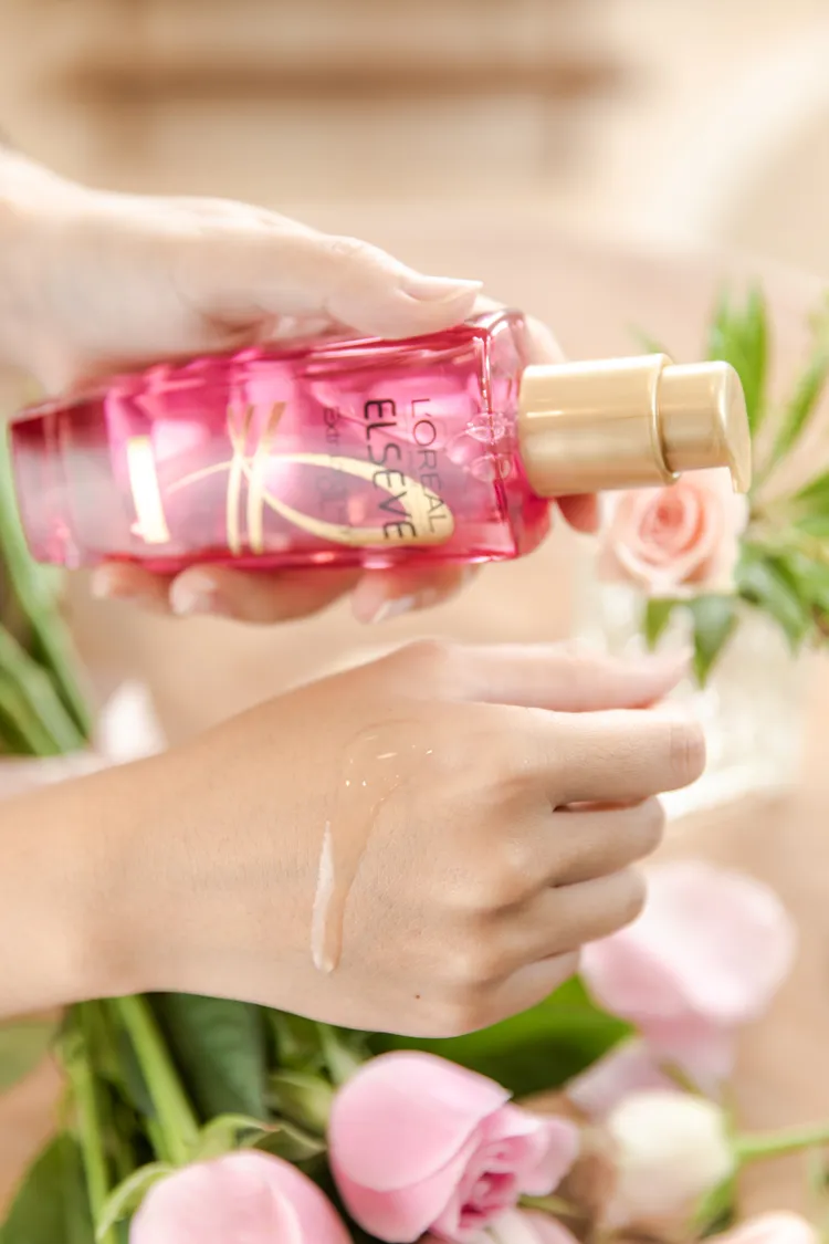 金緻護髮精油質地清爽不黏膩。品牌提供