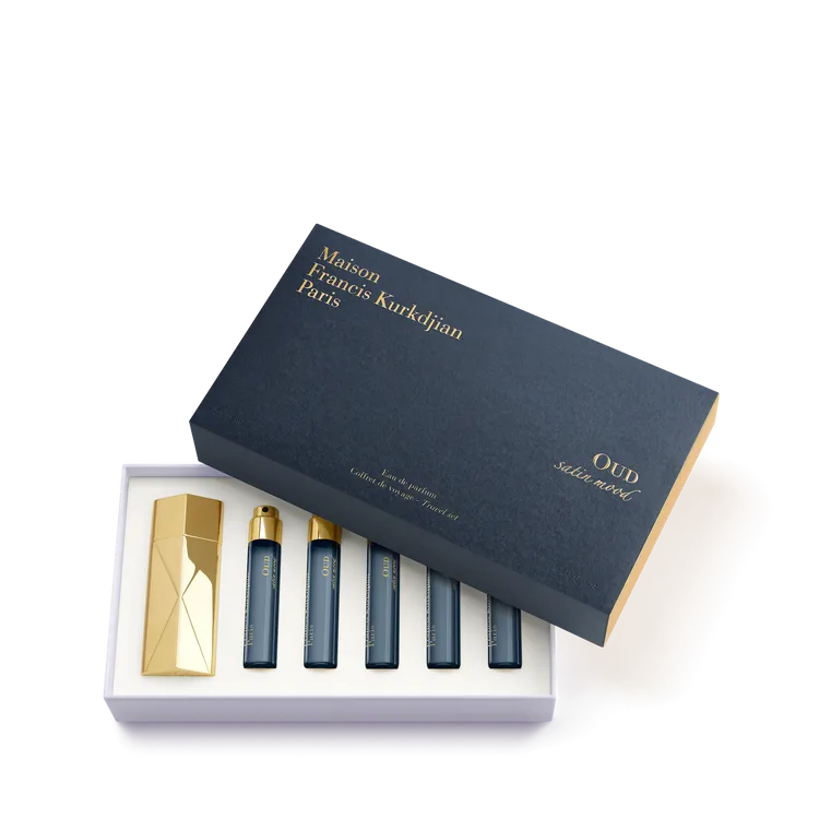 OUD Satin Mood絲緞情懷淡香精華麗之巔旅行組，11ml*5／7980元。品牌提供

