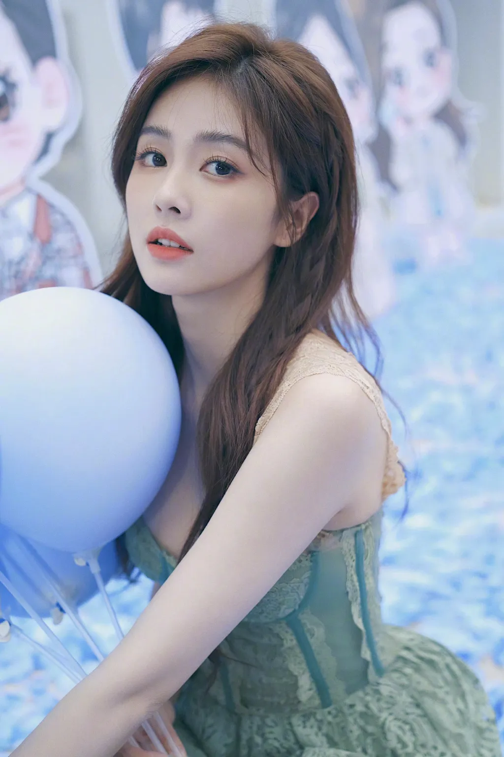 白鹿是于正愛將。翻攝白鹿微博