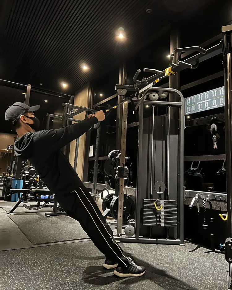 林志穎努力復健，恢復過去最佳狀態。翻攝林志穎臉書