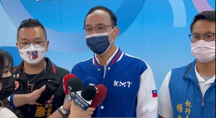 朱立倫呼籲中國大陸做任何決策應兼顧台灣基層民眾的生活。曾雪蒨攝