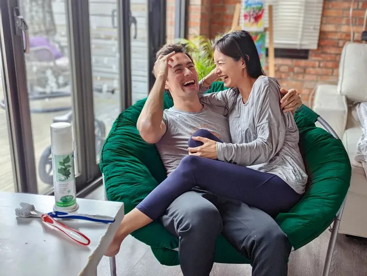 結縭7年的Janet與George婚姻幸福美滿。翻攝instageorgey
