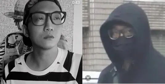 楚翔（左）和茵芙圈外男友眼睛都偏細小。左翻攝楚翔IG