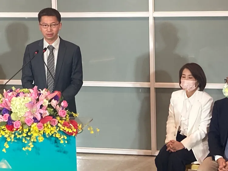 副縣長黃國榮致詞。陳宏銘攝