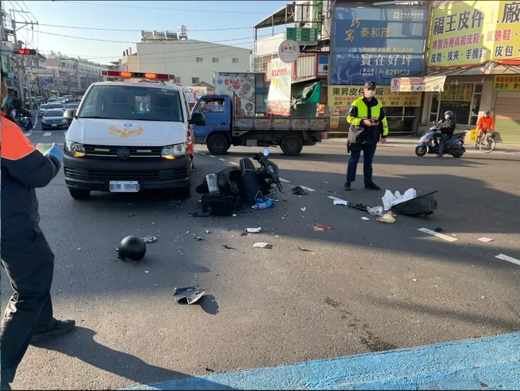 事故現場。民眾提供