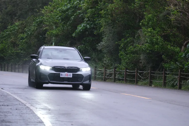 過彎有一種「要怎樣也可以」的韌性。陳志淵攝