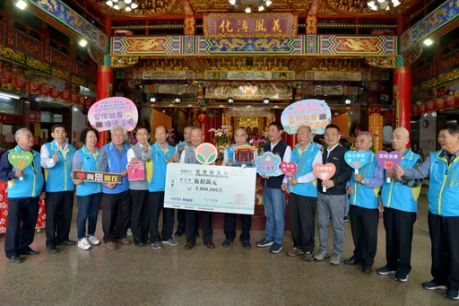公務資源到不了!苗栗玉清宮500萬出手幫 代葬、關懷金助貧救急
