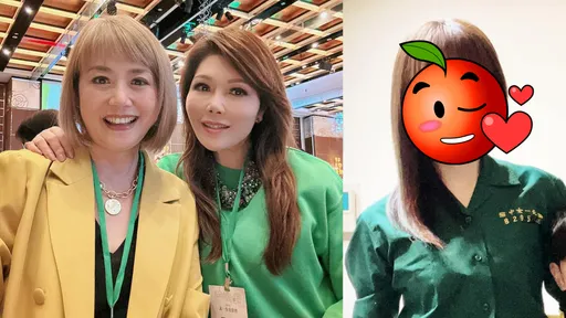 張雅琴吳淡如北一女同學會 學妹主播重穿小綠綠「膝上20公分短裙」飛飛的