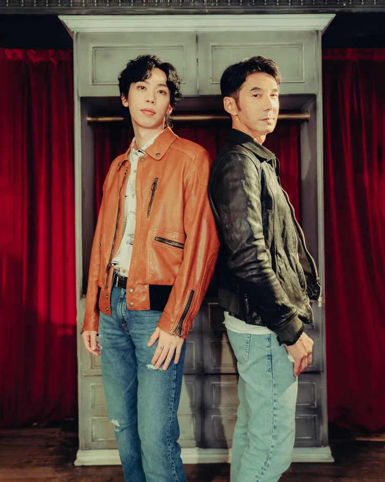 2位人夫合作新歌，也聊起爸爸經。宇森工作室提供