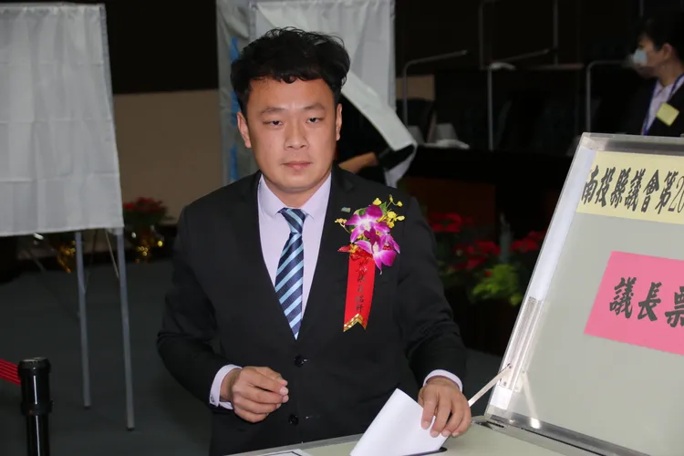 南投縣黨部主委蔡銘軒表示，投錯票將會有黨紀處分。民眾提供