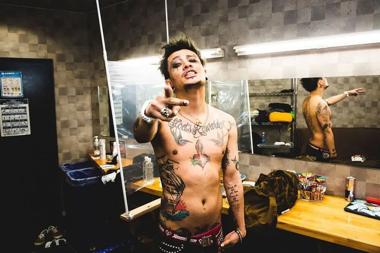 田中聖離開傑尼斯後，身上刺青越來越多。翻攝田中聖IG