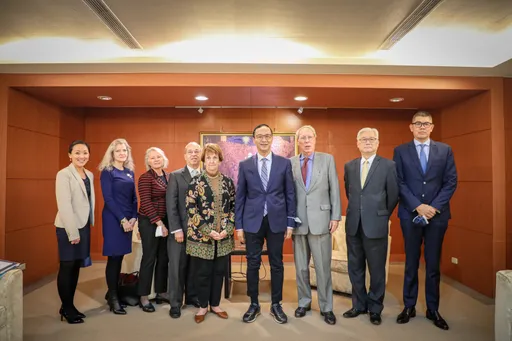 朱立倫會見美外交政策全國委員會訪團　強調台灣要當兩岸「和平製造者」