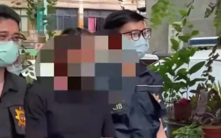 警方將黃等21人送辦。翻攝畫面