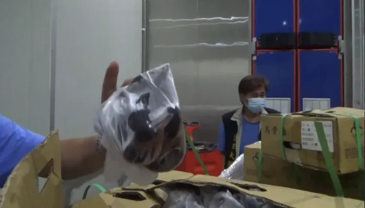 現場稽查。警方提供