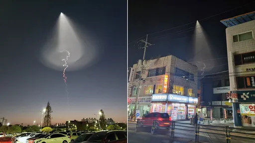 影片|天空「不明飛行物體」閃亮遠遁震驚全南韓 謎底揭曉了