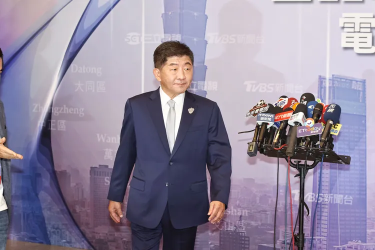 陳時中。資料照片