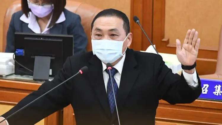 新北市長侯友宜。資料照片