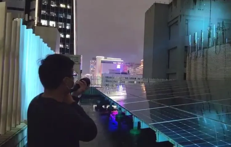 警方將使用強力照明設備等方式，提供明確動線引導民眾離開。翻攝畫面