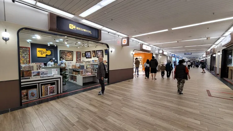 誠品打造進300坪的生活驛站。北捷提供