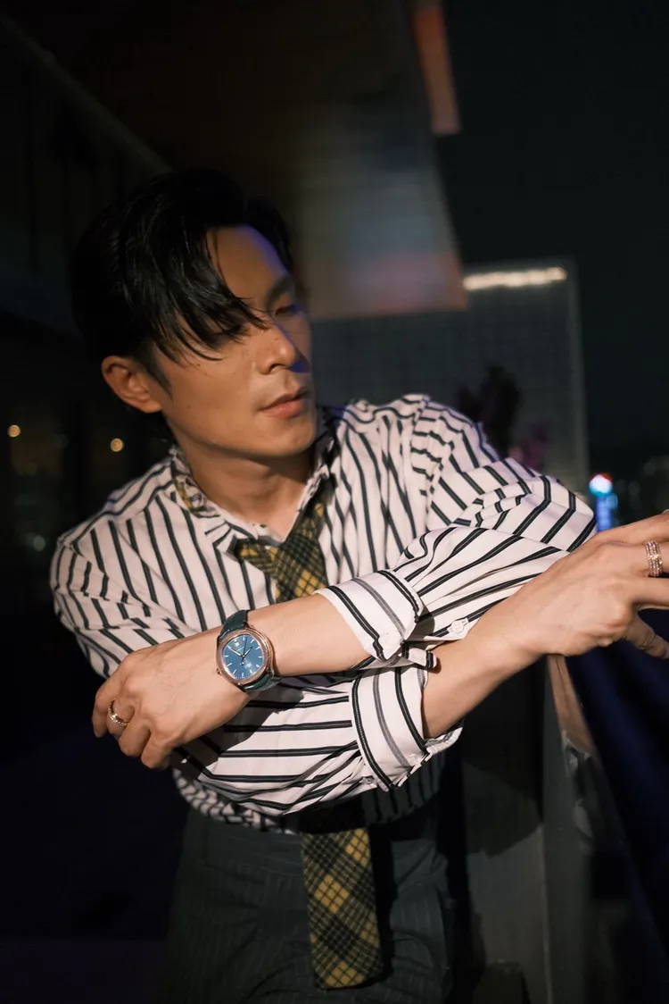 姚淳耀佩戴伯爵Polo腕錶與Possession珠寶。品牌提供