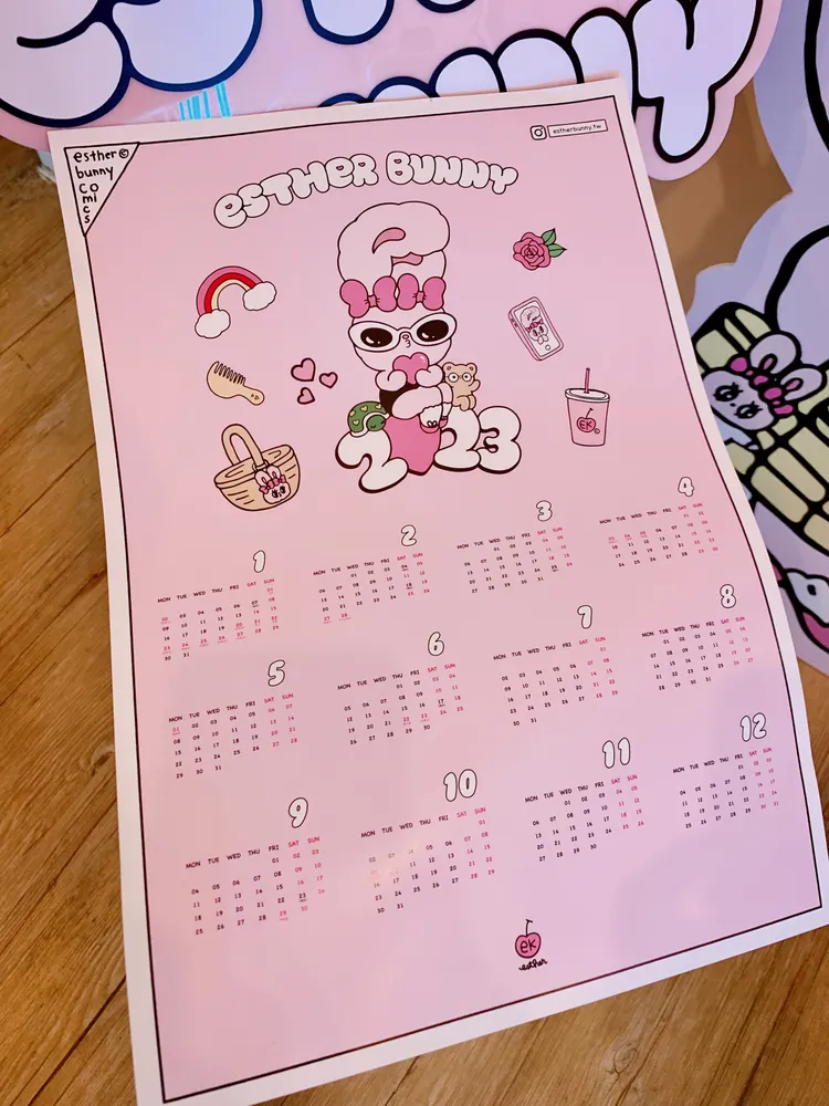 到店消費不限金額並追蹤官方Instagram或Facebook送獨家2023年曆1份。劉欣欣攝