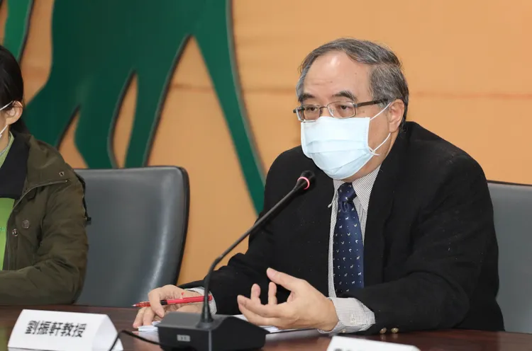 台大獸醫專業學院教授劉振軒。鄭孟晃攝