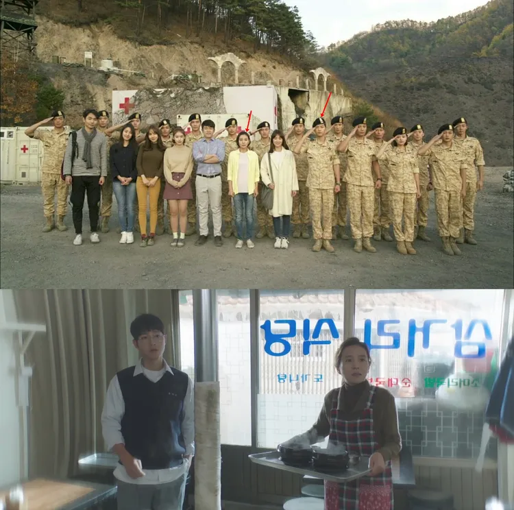 徐正妍（上圖）曾與宋仲基合作《太陽的後裔》，《財閥家的小兒子》變成無緣的母子。翻攝KBS、friDay影音