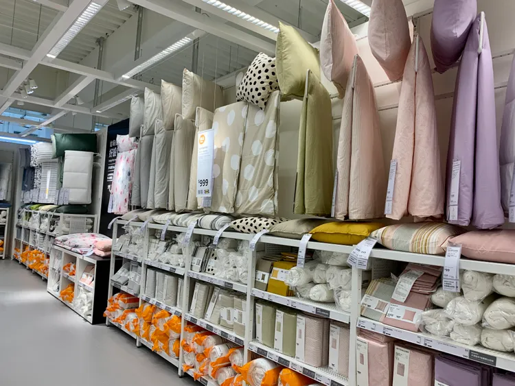 IKEA嘉義城市店內部。劉欣欣攝