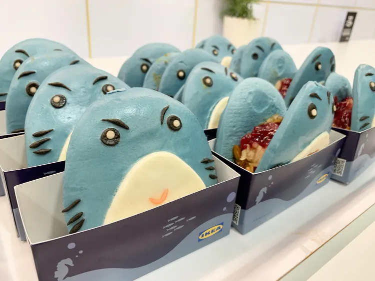 鯊寶包，售價79元/個。劉欣欣攝