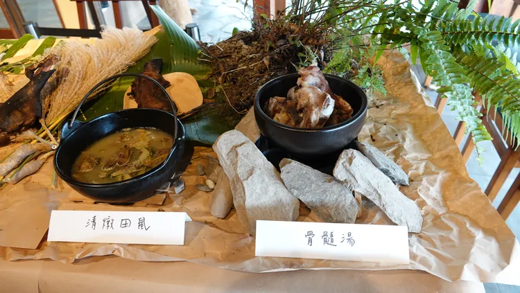 史前特餐。古和純攝