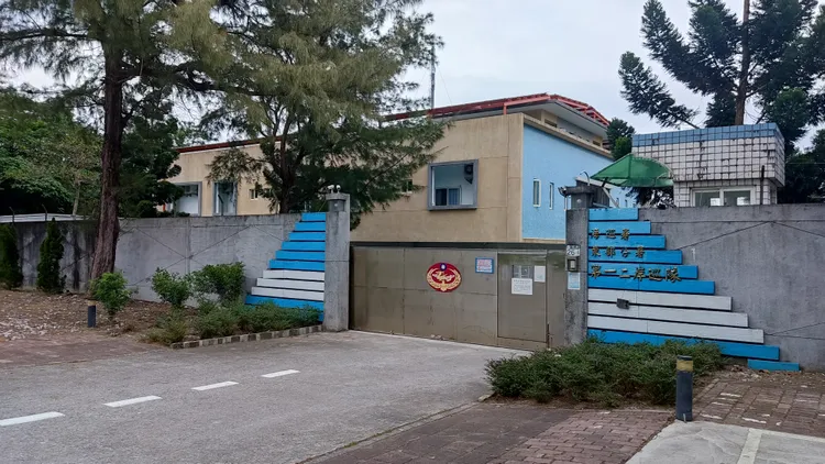 第12岸巡隊駐地外觀。王文傑攝