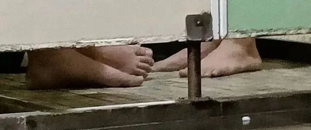 屏東科大發生四腳獸事件。民眾提供