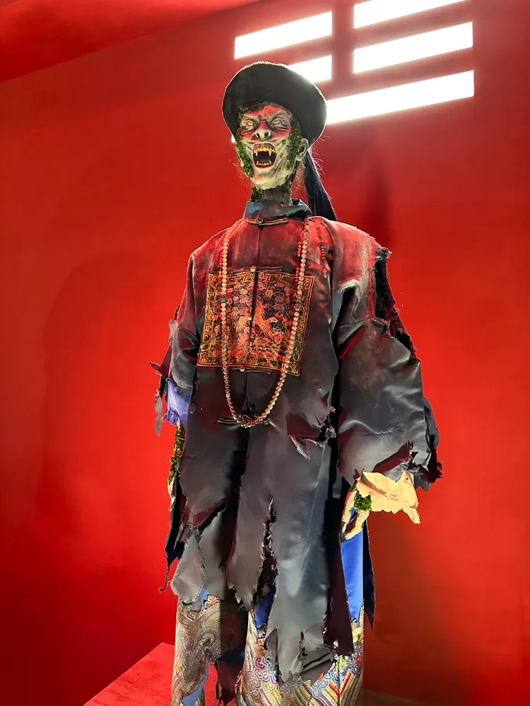 熱愛殭屍的朋友可來看展。黃盈容攝