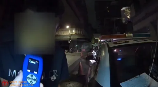 夜唱結束開車違規被攔 北市男無照又酒駕GG了
