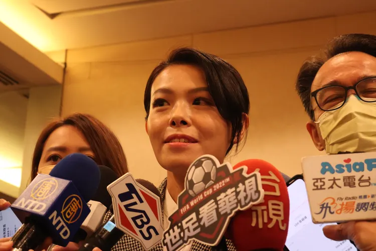 高虹安表示，新竹市棒球場從7月以來，乘載了相當多不管是市民，甚至是球迷的託付，當然大家也會有疑慮。黃羿馨攝