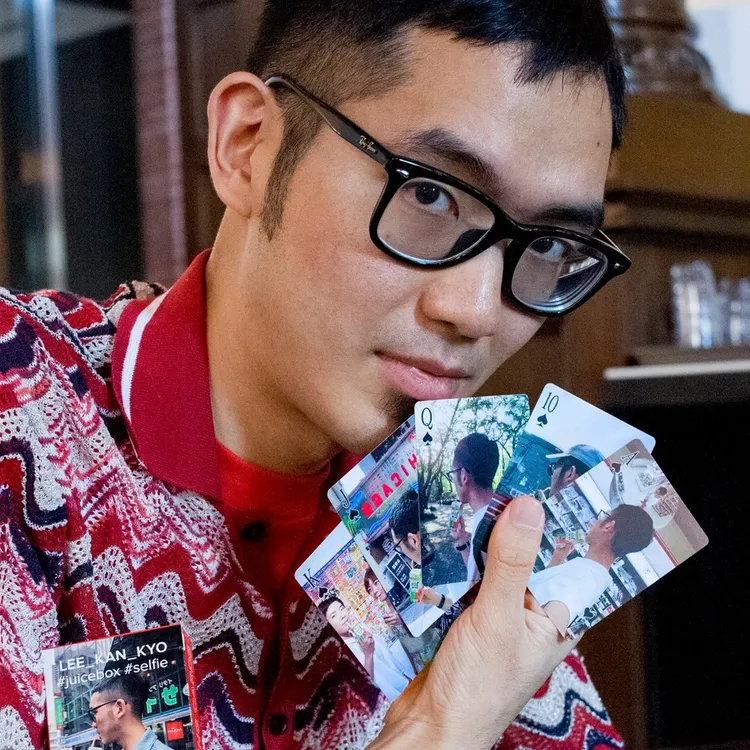 李漢強是台灣旅日鬼才藝術家。翻攝李漢強臉書