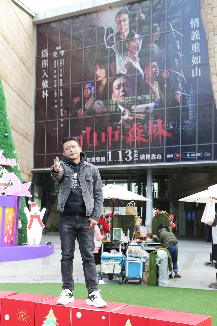 李康生透露，為了演出黑道大哥，他光是刺青就要畫2天。朱世閎攝