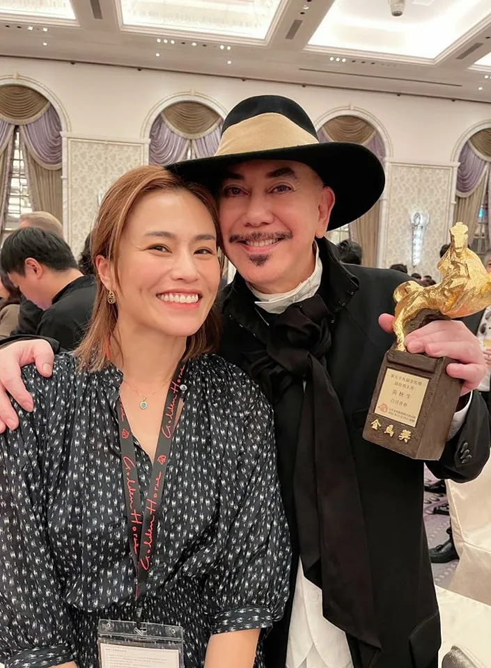 黃秋生表示，女方是他的化妝師。翻攝自黃秋生臉書