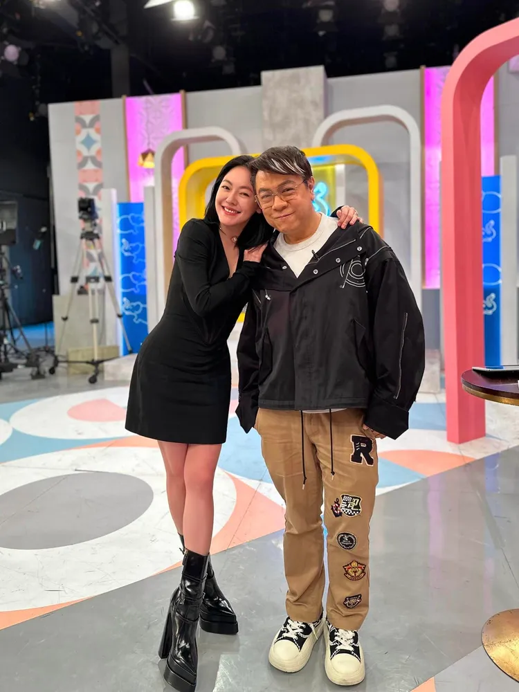 蔡康永之前去錄小S節目。翻攝小S臉書